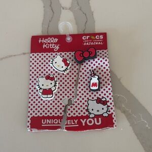 Hello Kitty Crocs Jibbitz Charms Set
